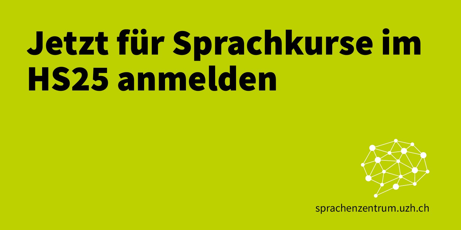 Sprachkurse HS 2025