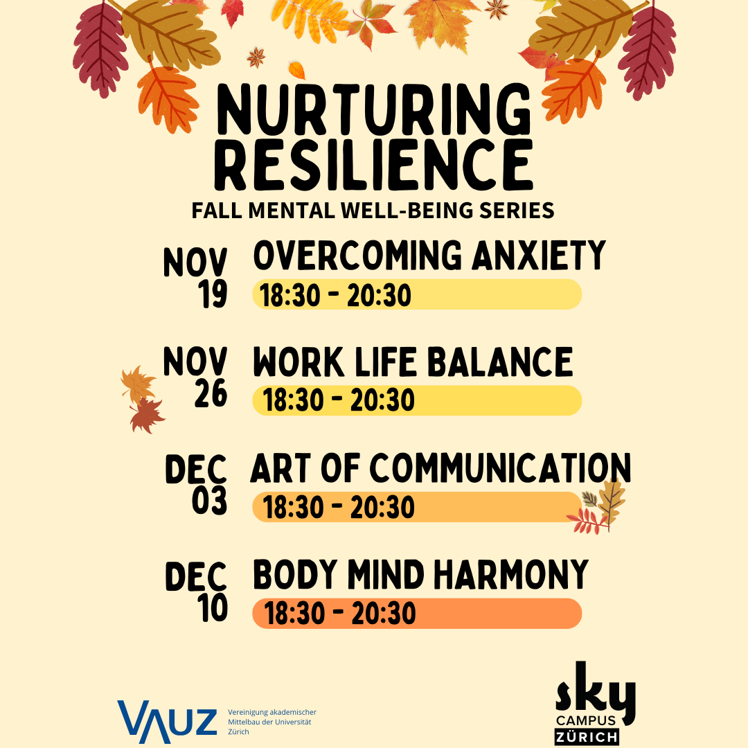 Series of workshops in association with VAUZ